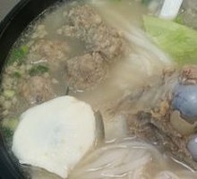 Special Pork Shank Meatball Noodles