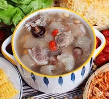 Bamboo Mushroom and Scallop Pork Rib Soup