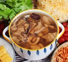 Cuttlefish Pork Stomach and Spare Ribs Soup