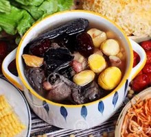 Red Date and Chestnut Chicken Soup