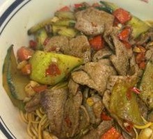 Cucumber and Pig Liver Stir-fry
