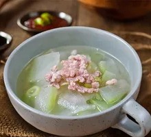 Minced Pork and Winter Melon Soup