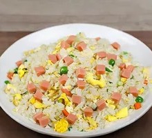 Mixed Ham Egg Fried Rice
