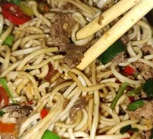 Stir-Fried Pig Liver Noodles