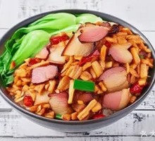 Preserved Radish with Salted Pork Rice