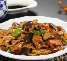 Stir-fried Pork with Mushrooms