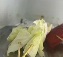 Cabbage Skewers