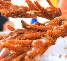 Charcoal-Grilled Chicken Feet