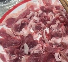 Freshly Sliced Inner Mongolia Lamb