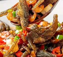 Spicy Small Fish and Shrimp