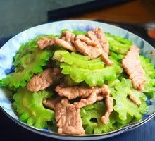 Bitter Melon with Pork Rice