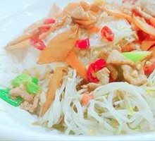 Carrot and Pork Rice Bowl