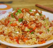 Braised Duck Intestine Fried Rice