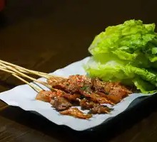 Pork Belly Wrapped in Lettuce