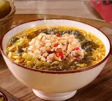 Old Jar Pickled Cabbage Chicken Noodles