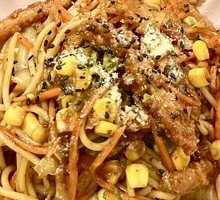 Crispy Chicken Cutlet Spaghetti