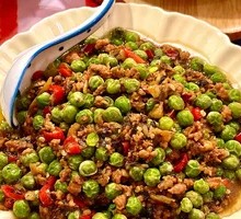 Sweet Pea with Minced Pork