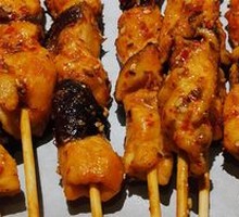 Chicken and Mushroom Skewers