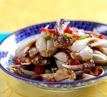 Spicy Crab Claw in Sauce