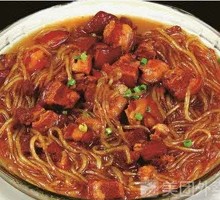 Braised Pork with Glass Noodles