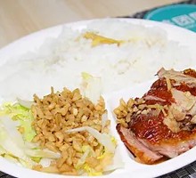 Roast Duck and Tripe Rice