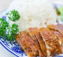 Roast Duck and Pork Heart Rice