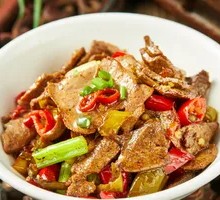 Stir-fried Pork Kidney and Liver