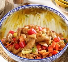 Spicy and Sour Intestine Noodles