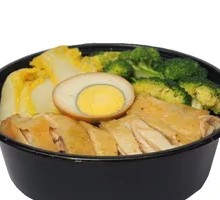 Scallion Aromatized Boiled Chicken Rice