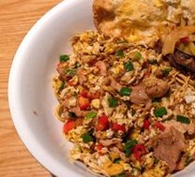Meat and Egg Dry Noodles