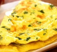 Scallion Omelette