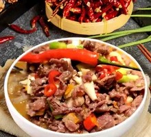 Stir-Fried Snowflake Beef