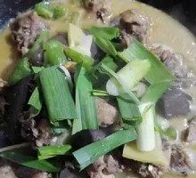 Stewed Chicken with Green Pepper