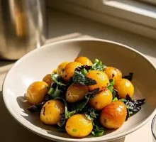 Purple Basil Potatoes