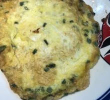 Scallion Omelette