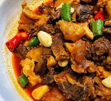 Braised Beef Brisket and Beef Tendon