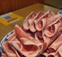 Large Plate Fat Lamb Slices