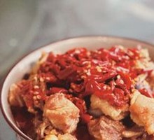 Steamed Pork Ribs with Chopped Chili