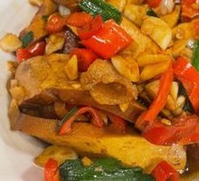 Green Pepper with Youxian Tofu Skin