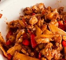 Stir-fried Chicken with Old Ginger