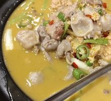 Fish Roe and Fish Bladder Hot Pot