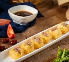 Stuffed Pork and Yellow Bean Golden Delight