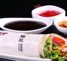 Chicken Strip Braised Pork Roll