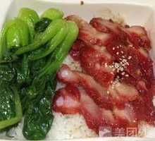 Char Siu Chicken Leg Combo