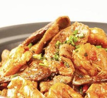 Squid with Shrimp