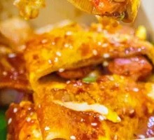 Spicy Kimchi Grilled Sausage Noodle