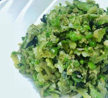 Basil Stir-Fried Bitter Melon