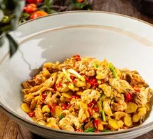 Tea Oil Stir-fried Free-range Chicken