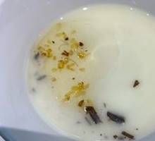 Osmanthus Ice Tofu Pudding
