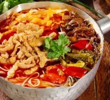 Pickled Chili Sour Cabbage Pork Noodles